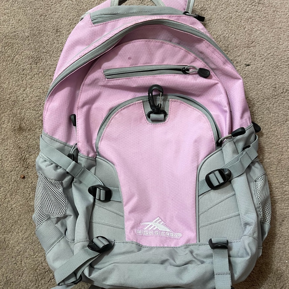 High Sierra Pink backpack